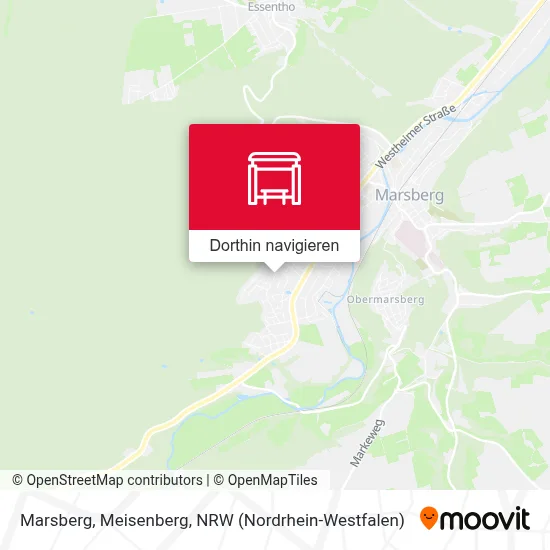 Marsberg, Meisenberg Karte