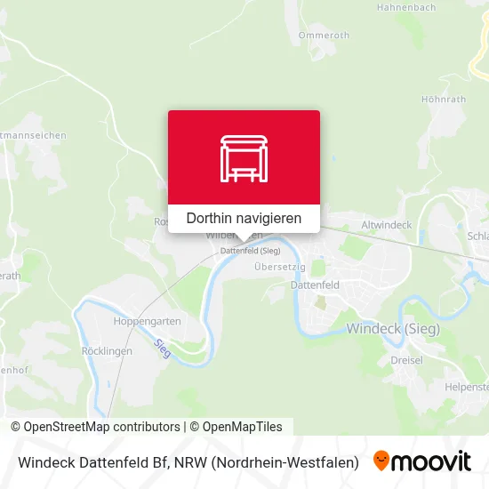 Windeck Dattenfeld Bf Karte