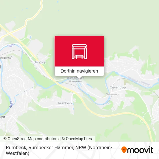 Rumbeck, Rumbecker Hammer Karte