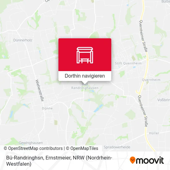 Bü-Randringhsn, Ernstmeier Karte