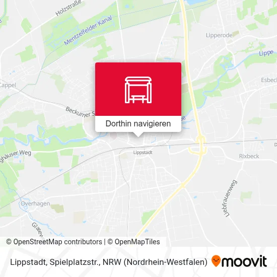 Lippstadt, Spielplatzstr. Karte