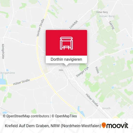 Krefeld Auf Dem Graben Karte
