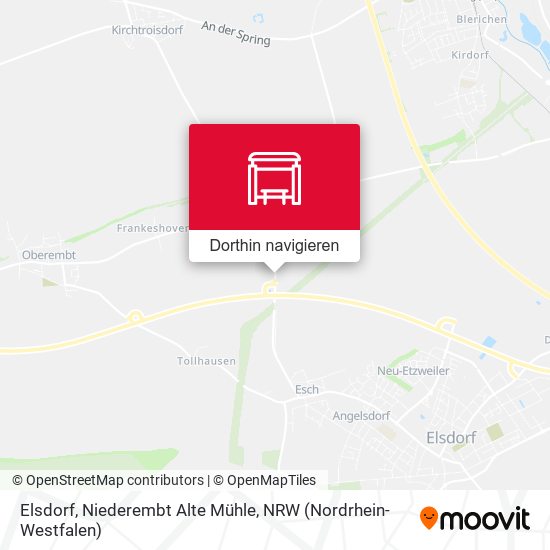 Elsdorf, Niederembt Alte Mühle Karte