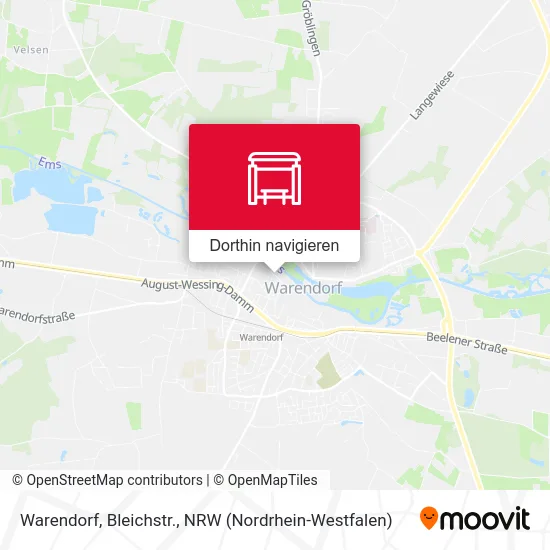Warendorf, Bleichstr. Karte