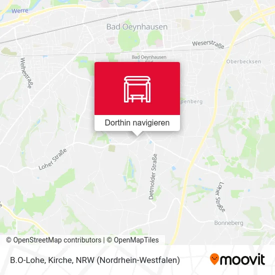 B.O-Lohe, Kirche Karte