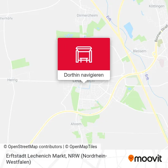 Erftstadt Lechenich Markt Karte