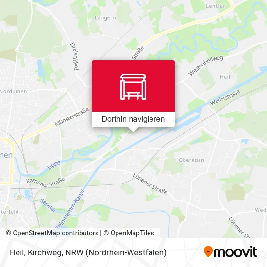 Heil, Kirchweg Karte