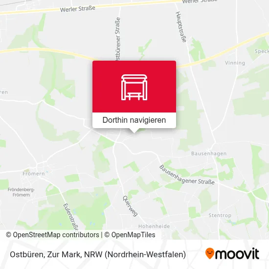 Ostbüren, Zur Mark Karte