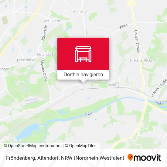 Fröndenberg, Altendorf Karte