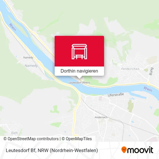 Leutesdorf Bf Karte