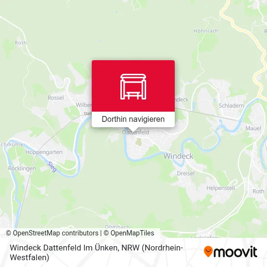 Windeck Dattenfeld Im Ünken Karte