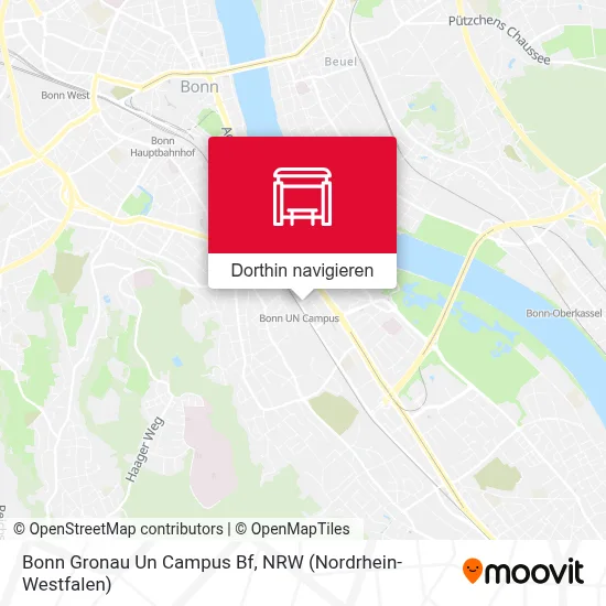 Bonn Gronau Un Campus Bf Karte