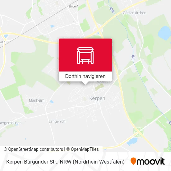 Kerpen Burgunder Str. Karte