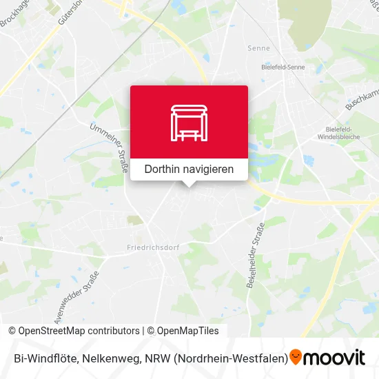 Bi-Windflöte, Nelkenweg Karte