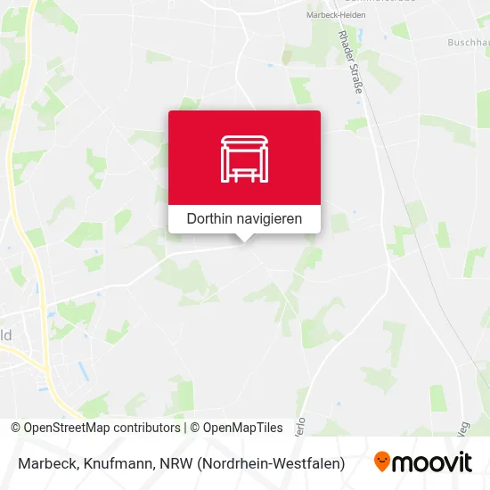 Marbeck, Knufmann Karte