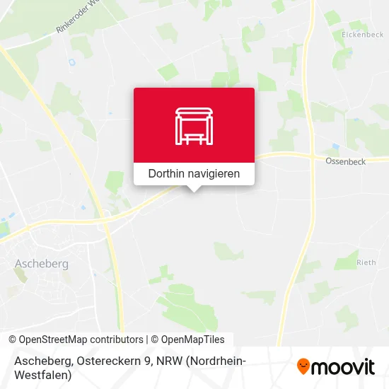 Ascheberg, Ostereckern 9 Karte