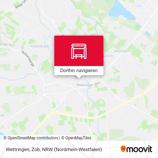 Wettringen, Zob Karte