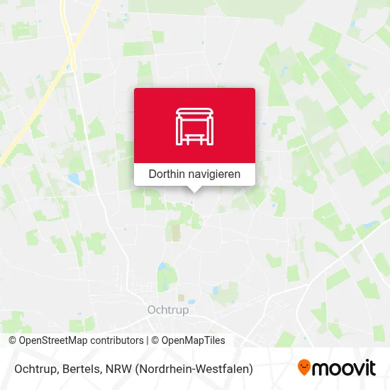 Ochtrup, Bertels Karte