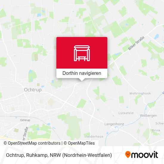 Ochtrup, Ruhkamp Karte