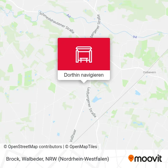 Brock, Walbeder Karte