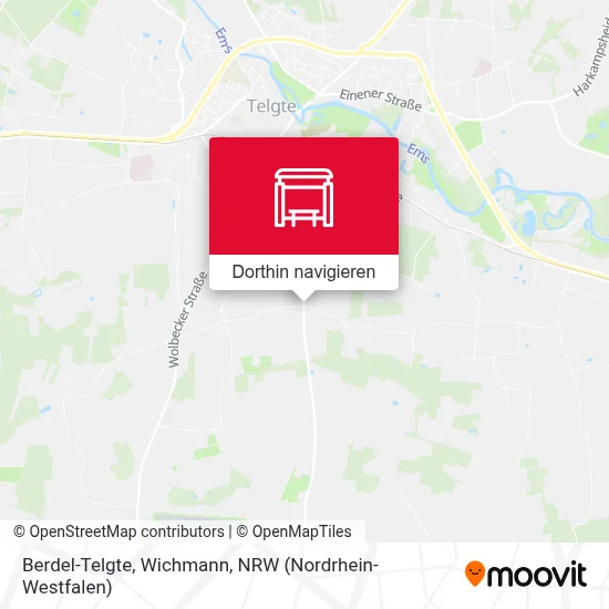 Berdel-Telgte, Wichmann Karte