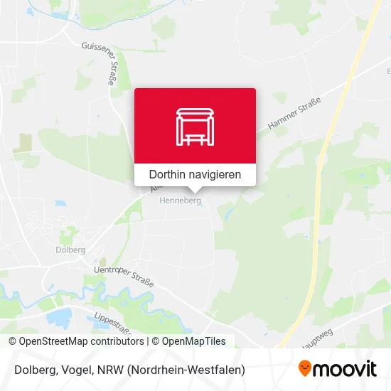 Dolberg, Vogel Karte