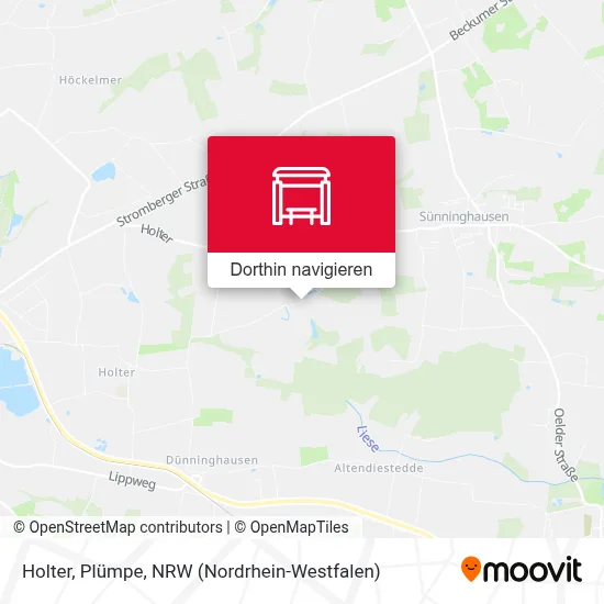 Holter, Plümpe Karte