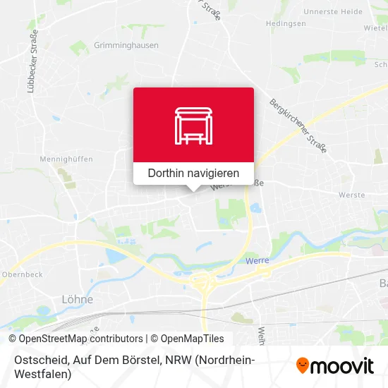 Ostscheid, Auf Dem Börstel Karte