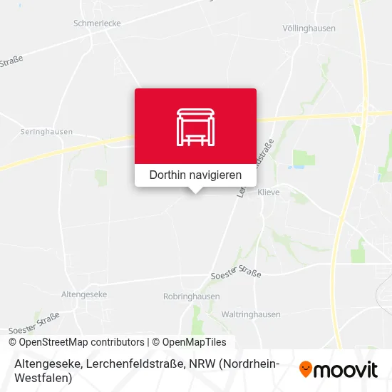 Altengeseke, Lerchenfeldstraße Karte