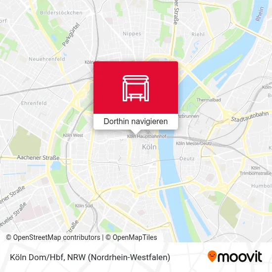 Köln Dom/Hbf Karte
