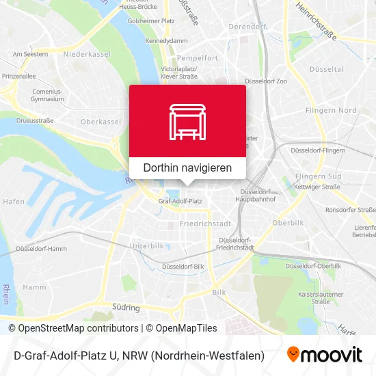 D-Graf-Adolf-Platz U Karte