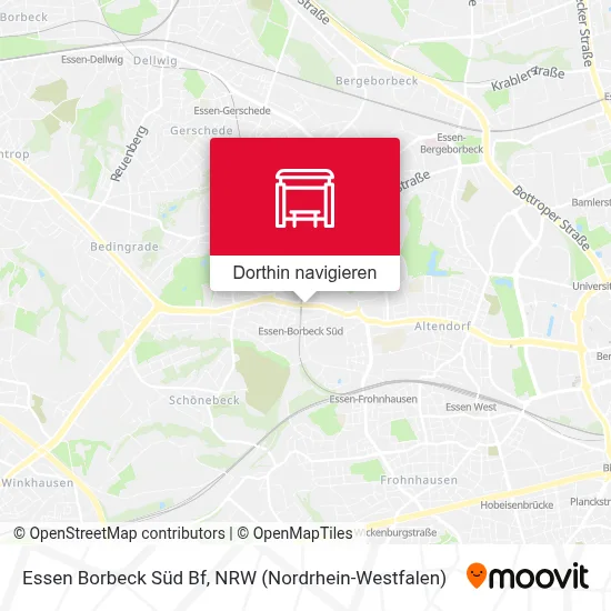 Essen Borbeck Süd Bf Karte