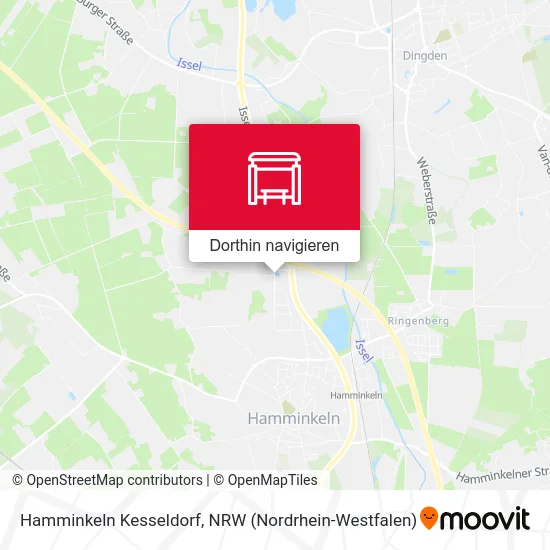 Hamminkeln Kesseldorf Karte