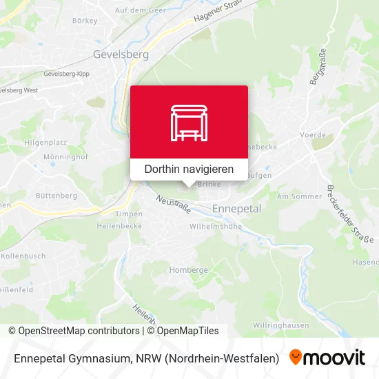 Ennepetal Gymnasium Karte