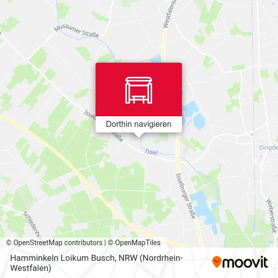 Hamminkeln Loikum Busch Karte