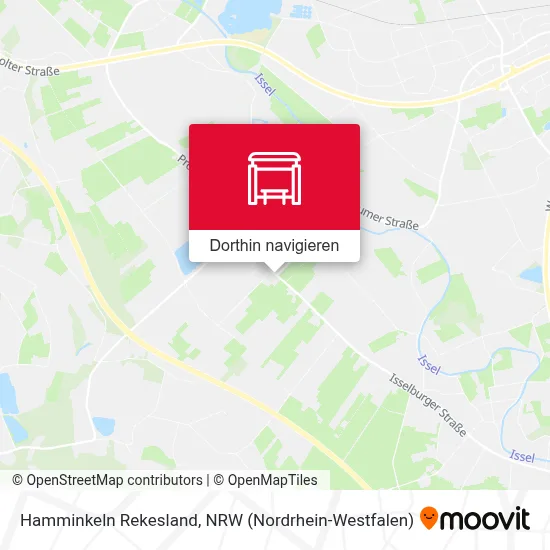 Hamminkeln Rekesland Karte