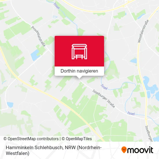 Hamminkeln Schlehbusch Karte
