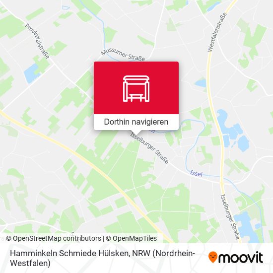 Hamminkeln Schmiede Hülsken Karte
