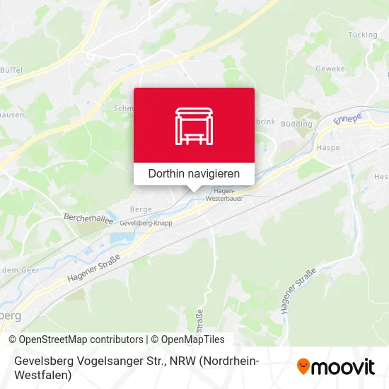 Gevelsberg Vogelsanger Str. Karte