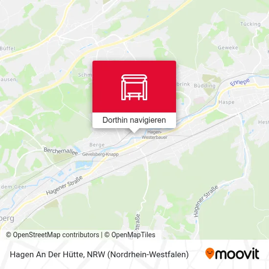 Hagen An Der Hütte Karte