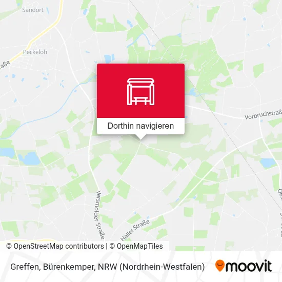 Greffen, Bürenkemper Karte