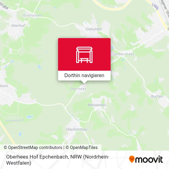 Oberhees Hof Epchenbach Karte