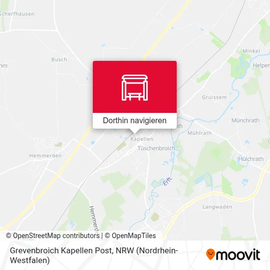 Grevenbroich Kapellen Post Karte