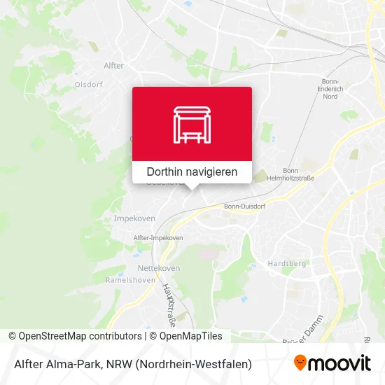 Alfter Alma-Park Karte