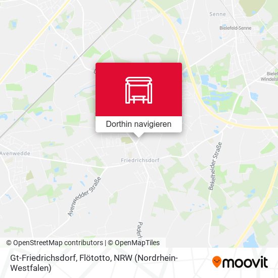Gt-Friedrichsdorf, Flötotto Karte