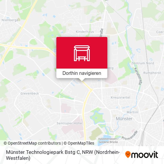 Münster Technologiepark Bstg C Karte