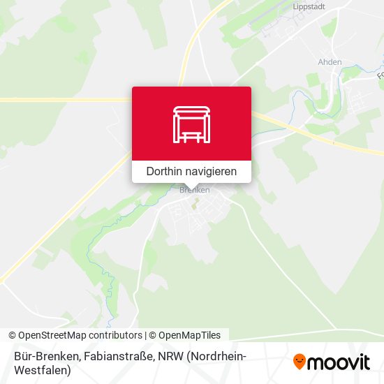 Bür-Brenken, Fabianstraße Karte