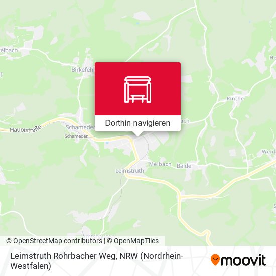 Leimstruth Rohrbacher Weg Karte