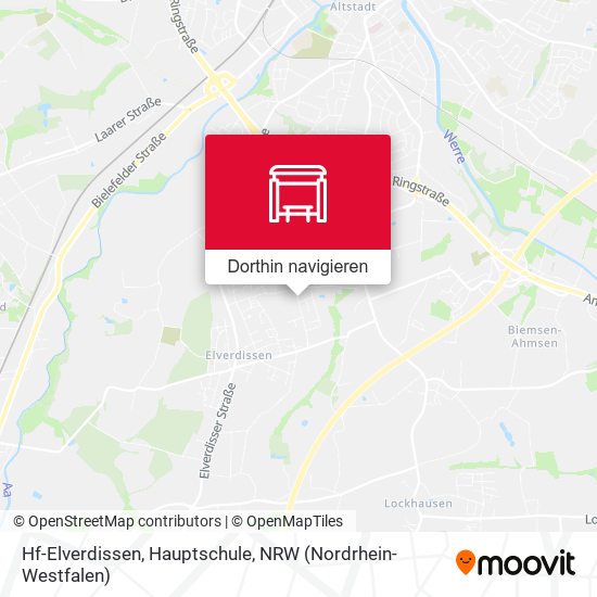 Hf-Elverdissen, Hauptschule Karte