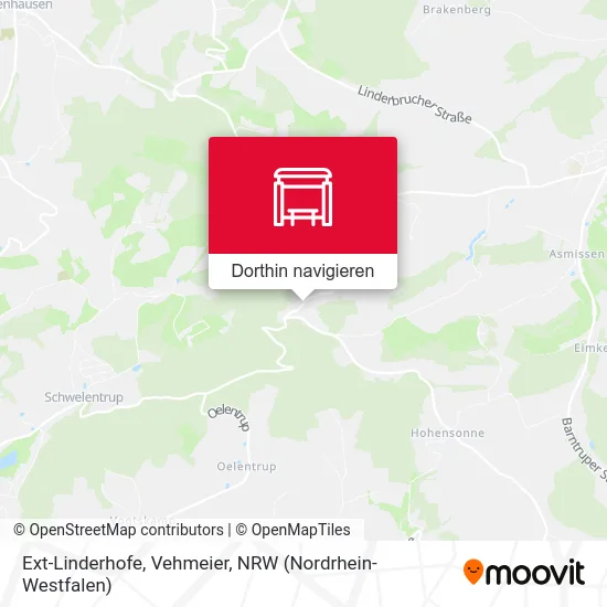 Ext-Linderhofe, Vehmeier Karte